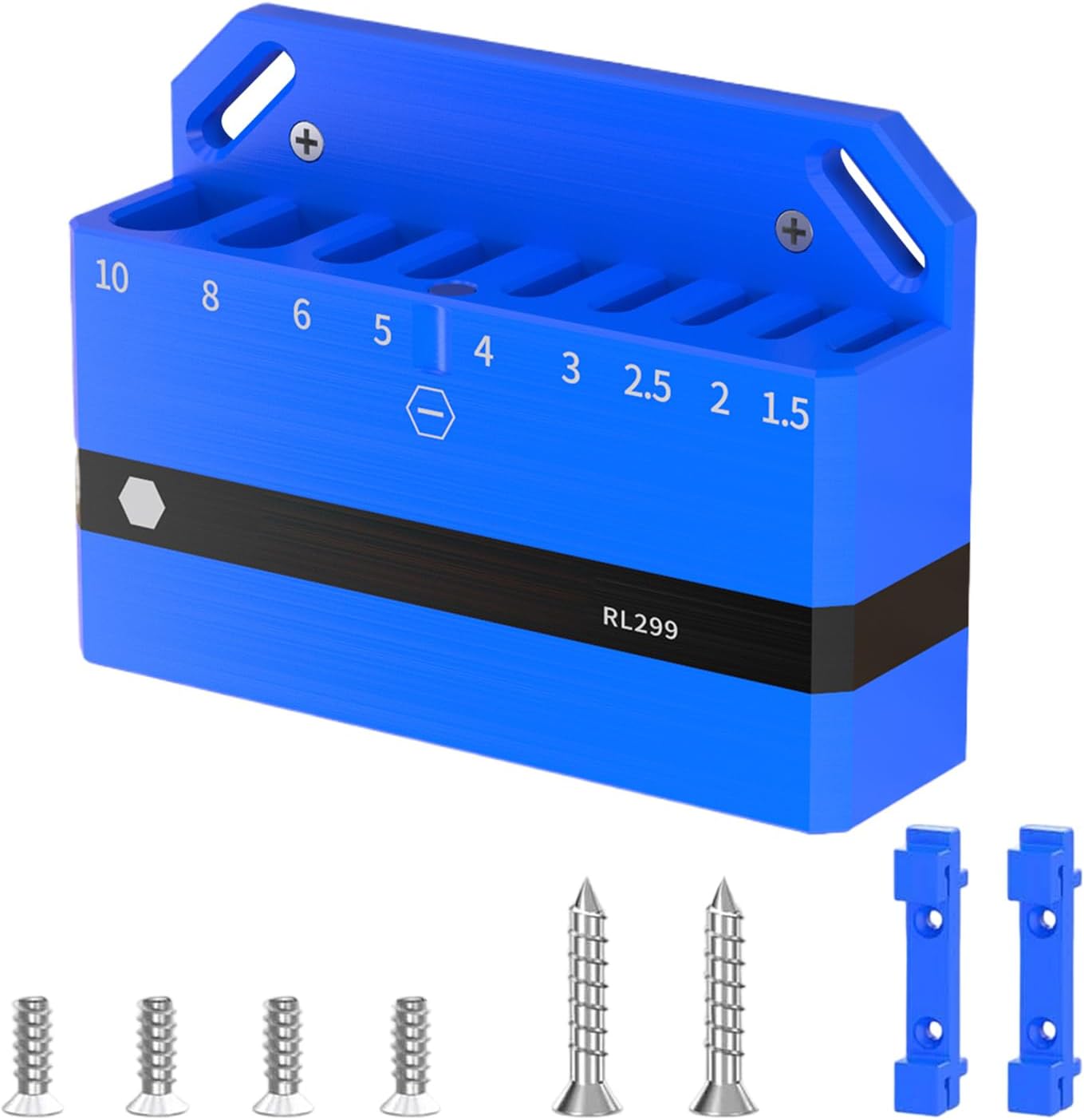 GENERIC Support De Clé Magnétique, Organisateur De Rangement D'outils, Support Mural De 30,5 Cm Acier Durable, Accessoire D'atelier, Porte-outils Avec Design Robuste, équipement De Garage Pour Vélo Et Clé