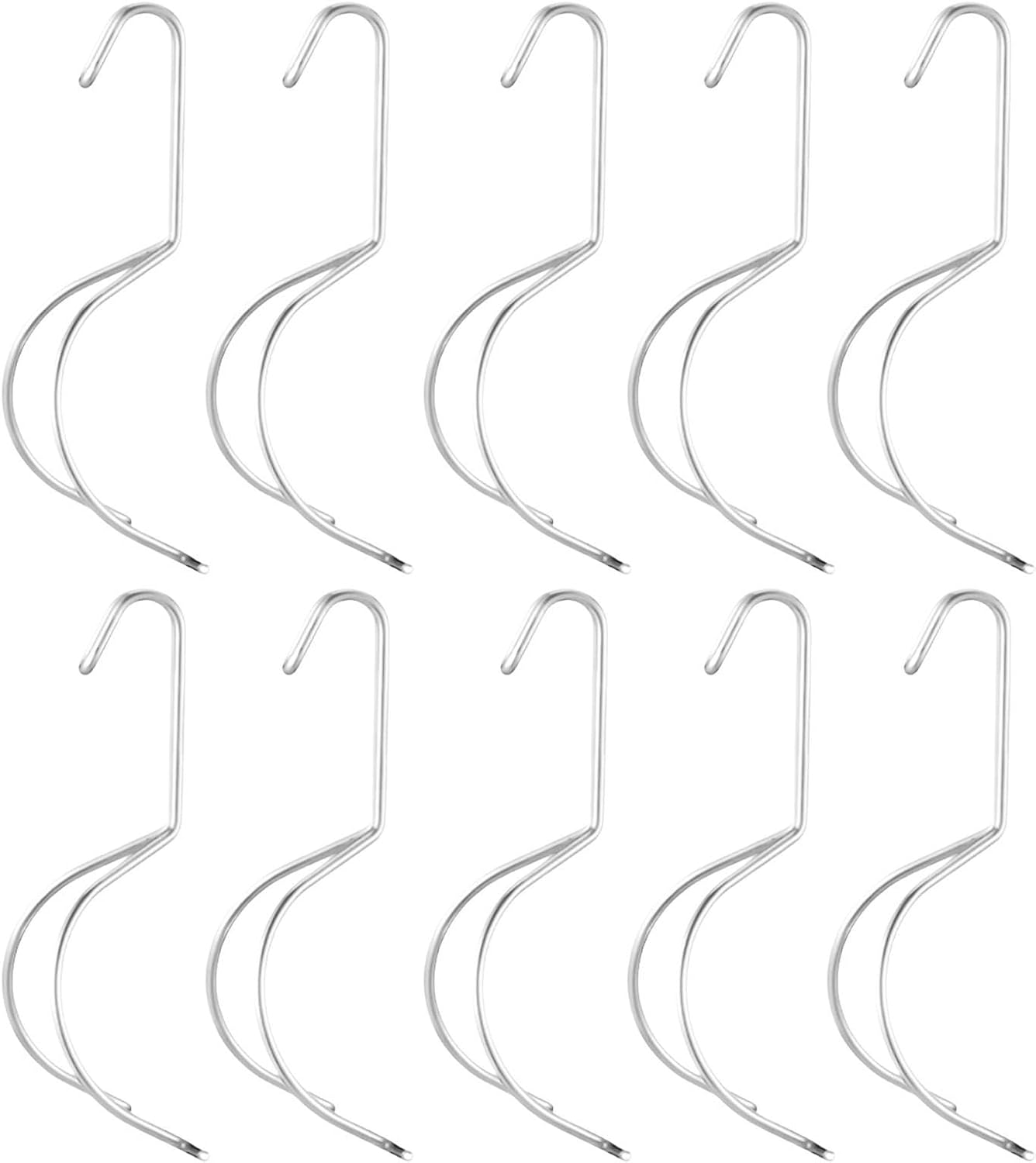 Genérico Crochets Pour Porte D'armoire Pour Peinture Par Pulvérisation | 10 Crochets Suspendus En Acier Inoxydable – Rack De Séchage Portes Pour Peinture Aérosol – Pour Peintres, Maison, Atelier, Menuiserie