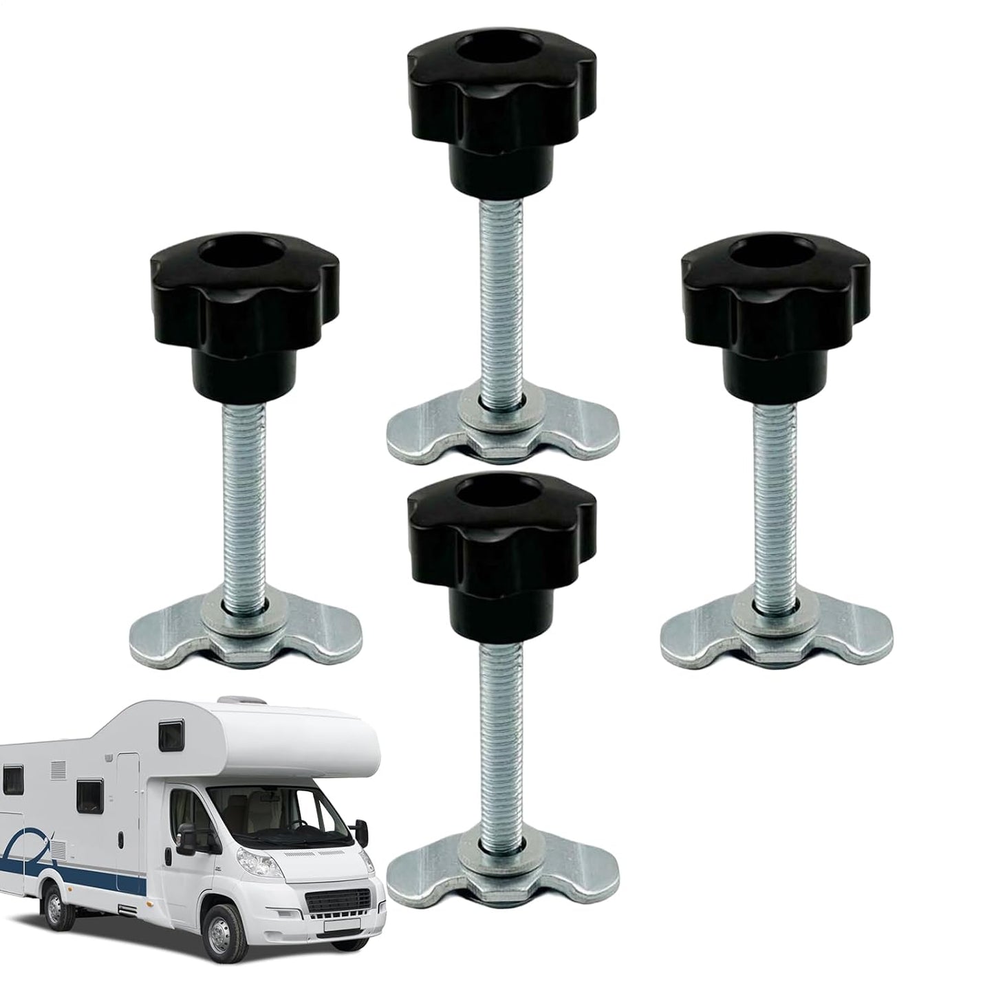 Boulons De Rail En L, Pattes Filetées à Languette Filetée Pour écrous De Fixation, Rails Ergonomiques Antidérapants Pièces De Rechange Pour Véhicules, Avions, Garages, Entrepôts