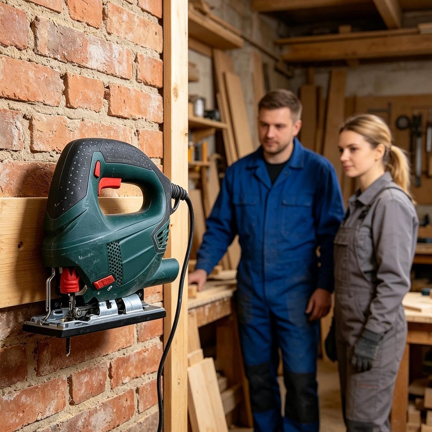 GENERIC Support Mural Pour Scie | Porte-outils électriques En Métal Très Résistant Et Peu Encombrant – Support Mural Pour Scie | Pour Jardin, Atelier, Intérieur, Magasin, Maison