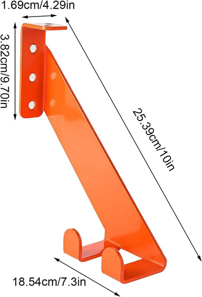 Générique Porte-Scie Murale En Acier Inoxydable,Support Pour Tronçonneuse De Garage | Rack 82 Kg Capacité Pour Atelier Jardin Remise Maison
