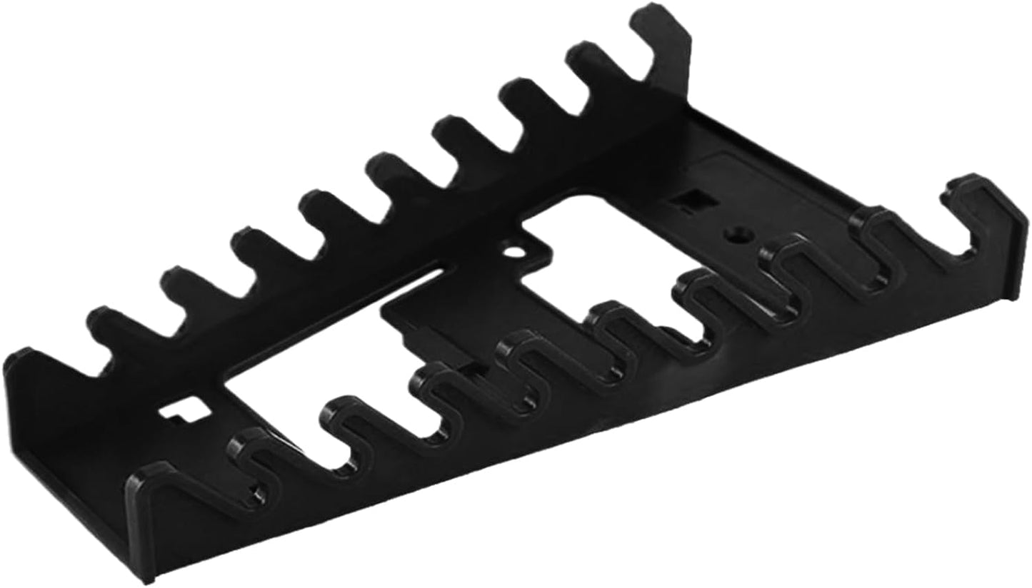  Wrench Organizer, Heavy Duty Wrench Rack Pegboard, 8.66x4.72 Inches Space Saving Screwdriver Tool Storage Stand For Workshop, Garage, Repair Shop, And Living Room