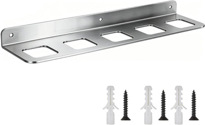 GENERIC Organisateur Mural Pour Les Outils - Support Mural 5 Fentes Pour Marteaux De Garage - Rangement Pour Marteaux Et Outils,pour Clés Tournevis Atelier Remise Maison Usine