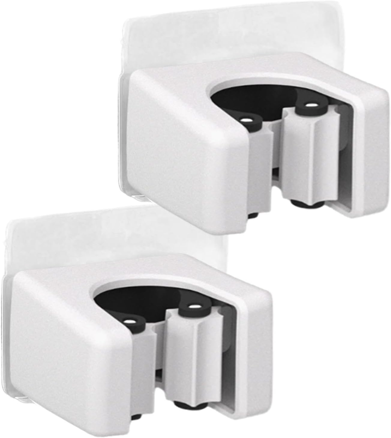 Genérico Generico Lot De 2 Porte-balais Et Porte-outils Résistants Pour Salle De Bain Pour Le Nettoyage - Pour Pelle D'aspirateur, Maison, Bureau, Dortoir, Camping-car, Cuisine, Salle De Bain