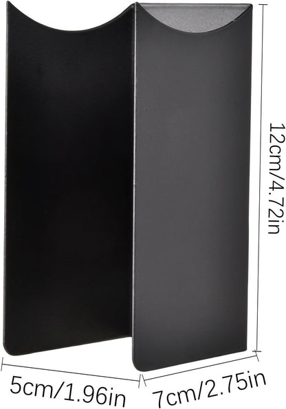  Générique Support Mural Pour Balai | Lot De 2 Supports En Acier Antidérapants - Rack De Rangement Pour Garage | Pour Maison Sous-sol Atelier Jardin Pelouse Cour Extérieur Camping-car Camion