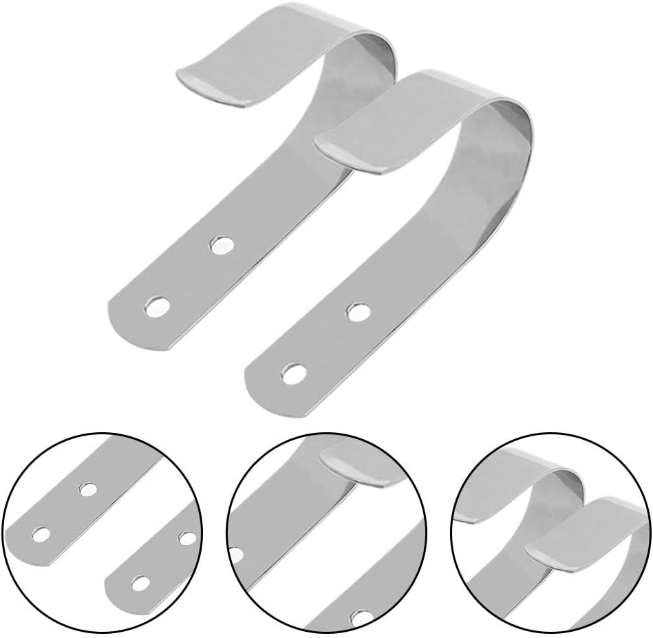  Lot De 2 Crochets Muraux Utilitaires En Forme De J, Robustes, Pour Remorques De Garage, Équipements De Gymnastique, Organisateur D'outils De Jardinage