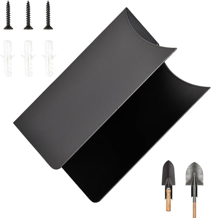  Générique Support Mural Pour Balai - Rangement D'outils De Jardin - Porte-balai à Franges En Acier | Pour Maison, Cuisine, Buanderie, Appartement, Cave, Jardin