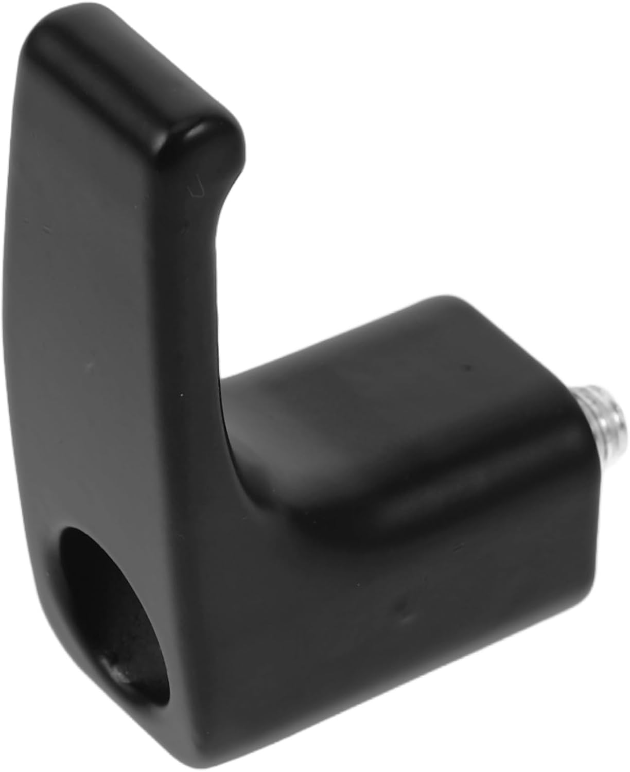  Ciieeo Porte-casque De Moto Avant En Alliage D'aluminium Noir, Crochet De Casque Stylé Pour Vélo Électrique Et Moto, Support Pratique Sans Perçage