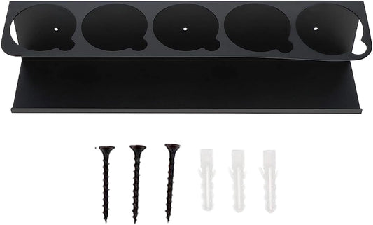  Support Mural Pour Tube De Calfeutrage, Support De Rangement Multicouche, étagère à Outils Peu Encombrante, Porte-clé Pour Garage, Maison, Atelier, Industrie, 41,9 X 8,9 X 10,2 Cm, Acier