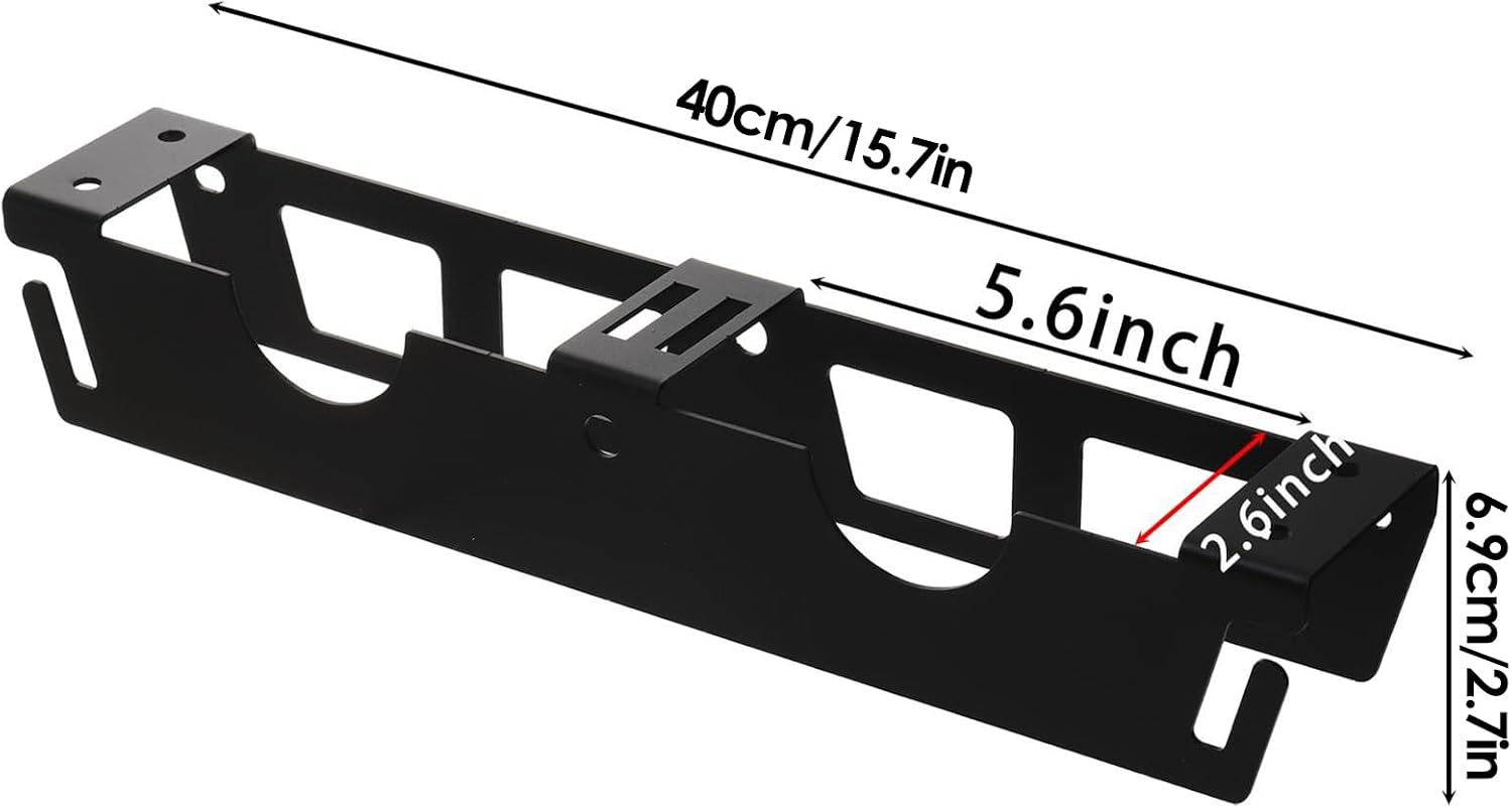 GENERIC Support Mural Pour Meuleuse D'angle - Tournevis - Outils électriques - Organiseur à 2 Emplacements Pour Atelier, établi Latéral, Panneau Perforé, Garage