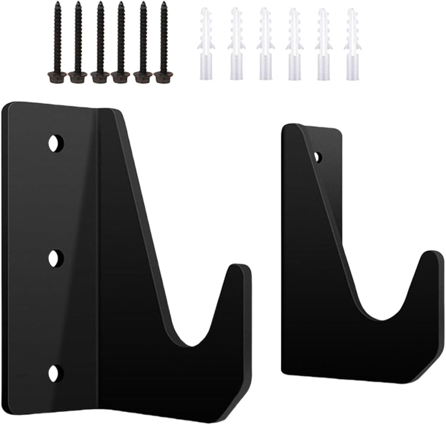  Lot De 2 Supports Muraux Pour Outils De Garage Avec Supports Hydrauliques Hydrauliques Standard