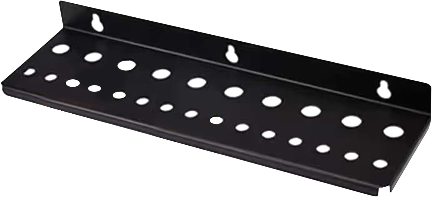  Générique Screw Driver Holders Organizers, Wall Mount Tool Storage Rack, 25 Holes Utility Shelf Easy Access, Small Hand Tools Stand For Garage, Workshop, And Workbench Use