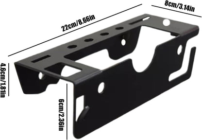 GENERIC Support De Rangement Pour Meuleuse D'angle – Support Mural En Fer Pour Polisseuse – Support De Rangement Pour Meuleuse D'angle – Pour Atelier, Garage, Maison, Clés à Couper, Tournevis, Pinces