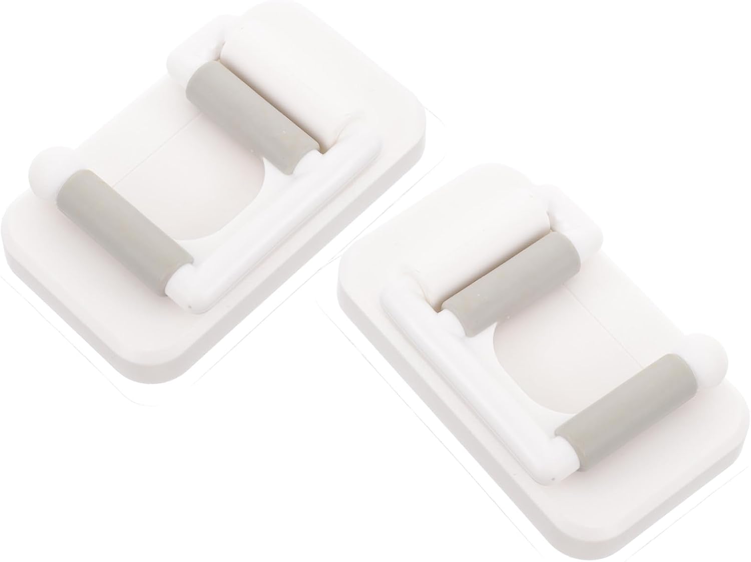  Ciieeo 3 Sets Fringe Mop Holder Hanger Organizer Broom Hooks Wall Cup Hooks Zip Ties Coat Hooks For Wall 2 Pieces * 3