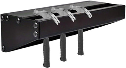  Générique Hammer Rack, Wall Mounted Storage Stand, Rust-Proof Organizer Garage, Workbench Accessories, Multi-Functional Tool Holder For Home Improvement And Workshop, 13.8 Inches