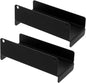  Healvian 2 Pièces Pliantes Acier Pour Échelle Et Robuste Mural Support Pour Rangement Adapté Aux Organiser Garage Échelles Chaises Espaces Extérieurs