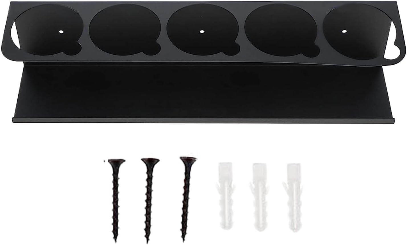  Générique Paint Bottle Organizer, Workshop Wall Sealant Storage, Compartment Caulk Tube Holder Rack, Garage Organizers For Wrench, Screwdriver, Home Industry Tools 16.5x3.5x4.02 Inch