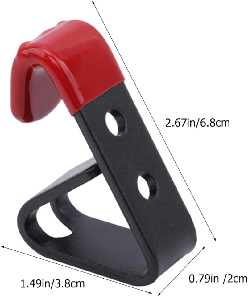  STOBAZA Crochet Mural Pour Jantes De Voiture Support Suspendu Rack Exposition Roues Compatible Variées Gain De Place Garage Atelier Auto Rouge Et Noir