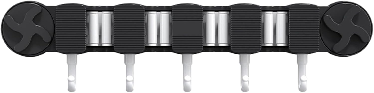  Générique Support Murale Pour Balai, Range-Balai Avec Ventouse Pour Cuisine, Organisateur Gain De Place Pour Outils De Ménage Et Jardin Maison Appartement
