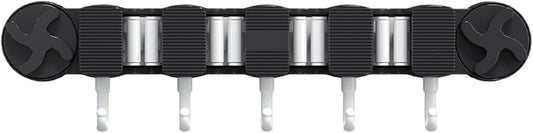  Générique Support Murale Pour Balai, Range-Balai Avec Ventouse Pour Cuisine, Organisateur Gain De Place Pour Outils De Ménage Et Jardin Maison Appartement