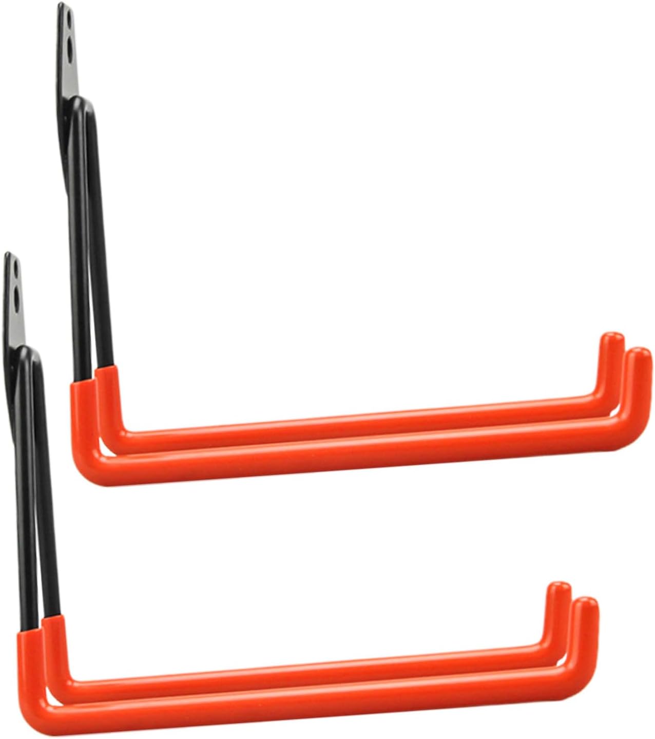  Angoily 2 Pcs Crochets De Rangement D'entrepôt En Fer Pour Outils Et Grands Objets Fixation Murale Facile Pour Garage, Jardin Ou Balcon