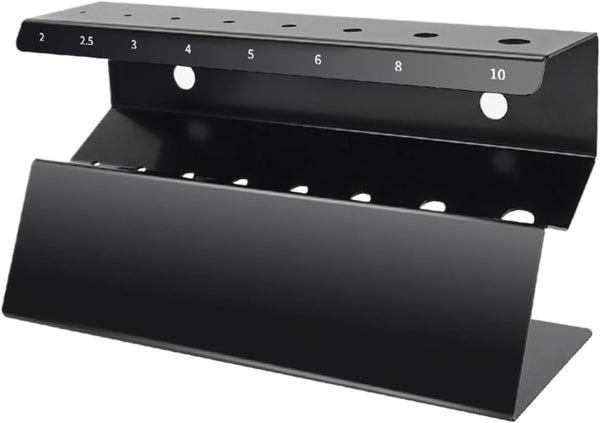  Organistes De Clés - Porte-clés Hexagonale Pour Le Support Mural, Acier Inoxydable Avec Stockage Compact, Porte-outil D'outil D'économie D'espace Pour Atelier, Garage, Réparation De Maison, Salon, 9,4