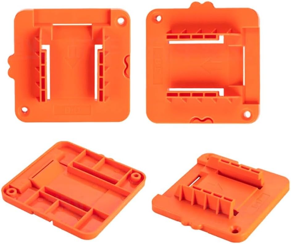  Support De Batterie 20 V Pour Batteries LBXR20 LB20, Support De Rangement Mural Pour Outils électriques, Gain De Place, Atelier, Station De Garage, Jaune (8 Pièces)