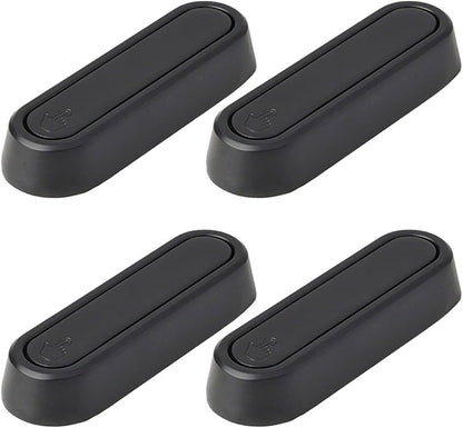  Crochets Muraux Pliables En Alliage De Zinc Pour Serviettes De Salle De Bain Et Ustensiles De Cuisine, Crochets Pour Peignoirs Et Dorés Et Gris (noir)