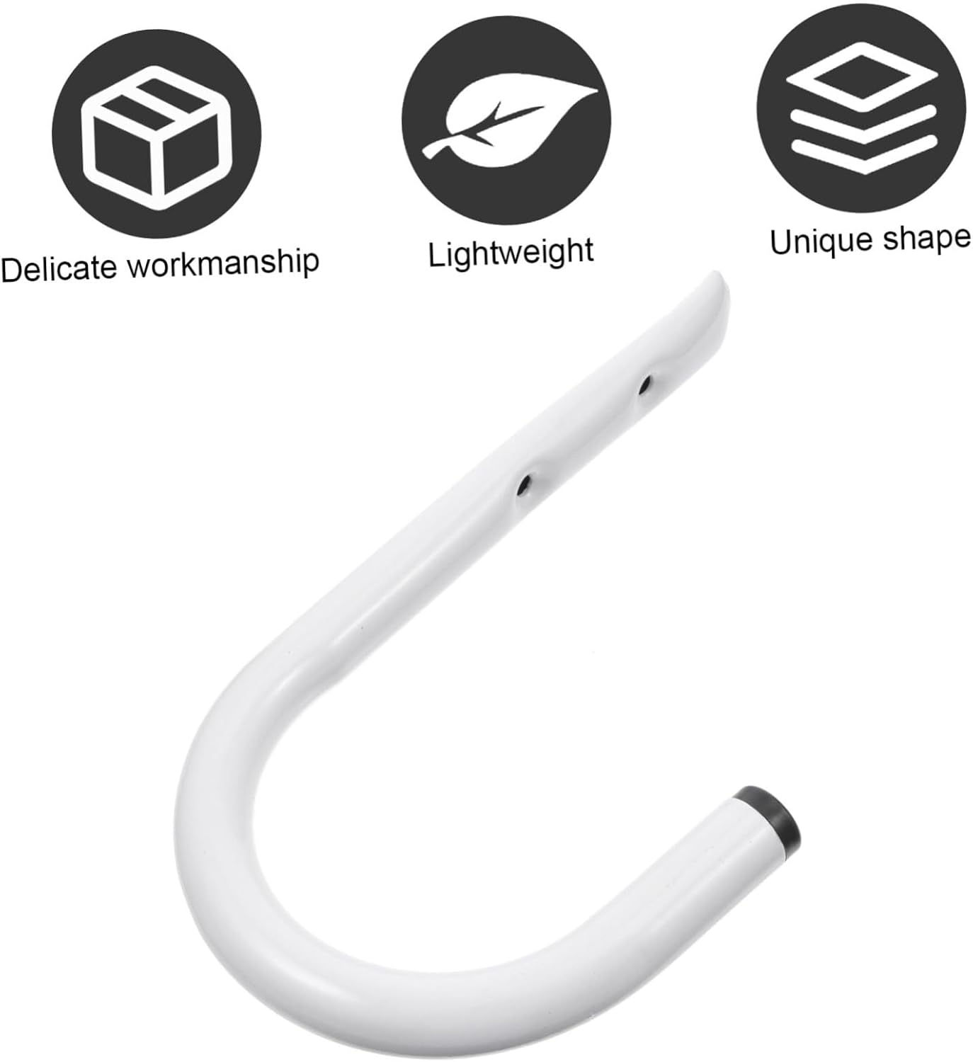  Angoily De Rangement Pour Garage - Porte-outils Mural Utilitaires En Fer Pour Échelles 1 Pièce