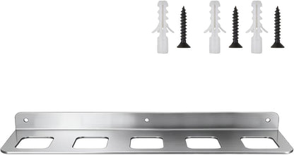  Générique Organisateur Mural Pour Les Outils,Support Mural De Garage à Cinq Compartiments Utilitaires | Organiseur De Rangement à Clés,pour Abri De Jardin Atelier Maison Usine Tournevis Et Pince