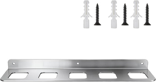  Générique Organisateur Mural Pour Les Outils,Support Mural De Garage à Cinq Compartiments Utilitaires | Organiseur De Rangement à Clés,pour Abri De Jardin Atelier Maison Usine Tournevis Et Pince