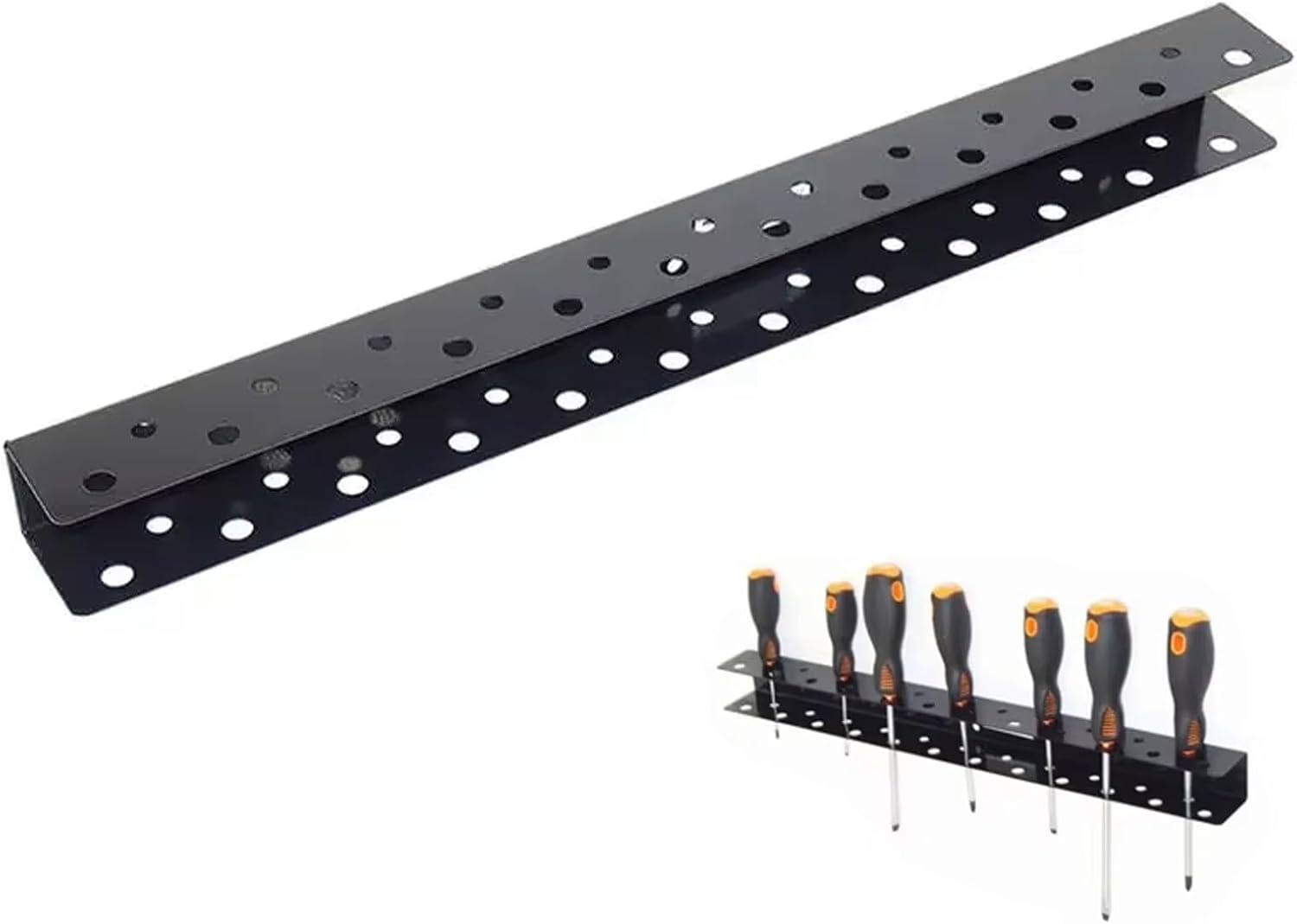  Porte-outils Mural Pour Un Accès Propre Et Rapide Au Support De Rangement D'outils, Adapté Pour Les Amateurs D'artisanat Et Les Professionnels De La Réparation