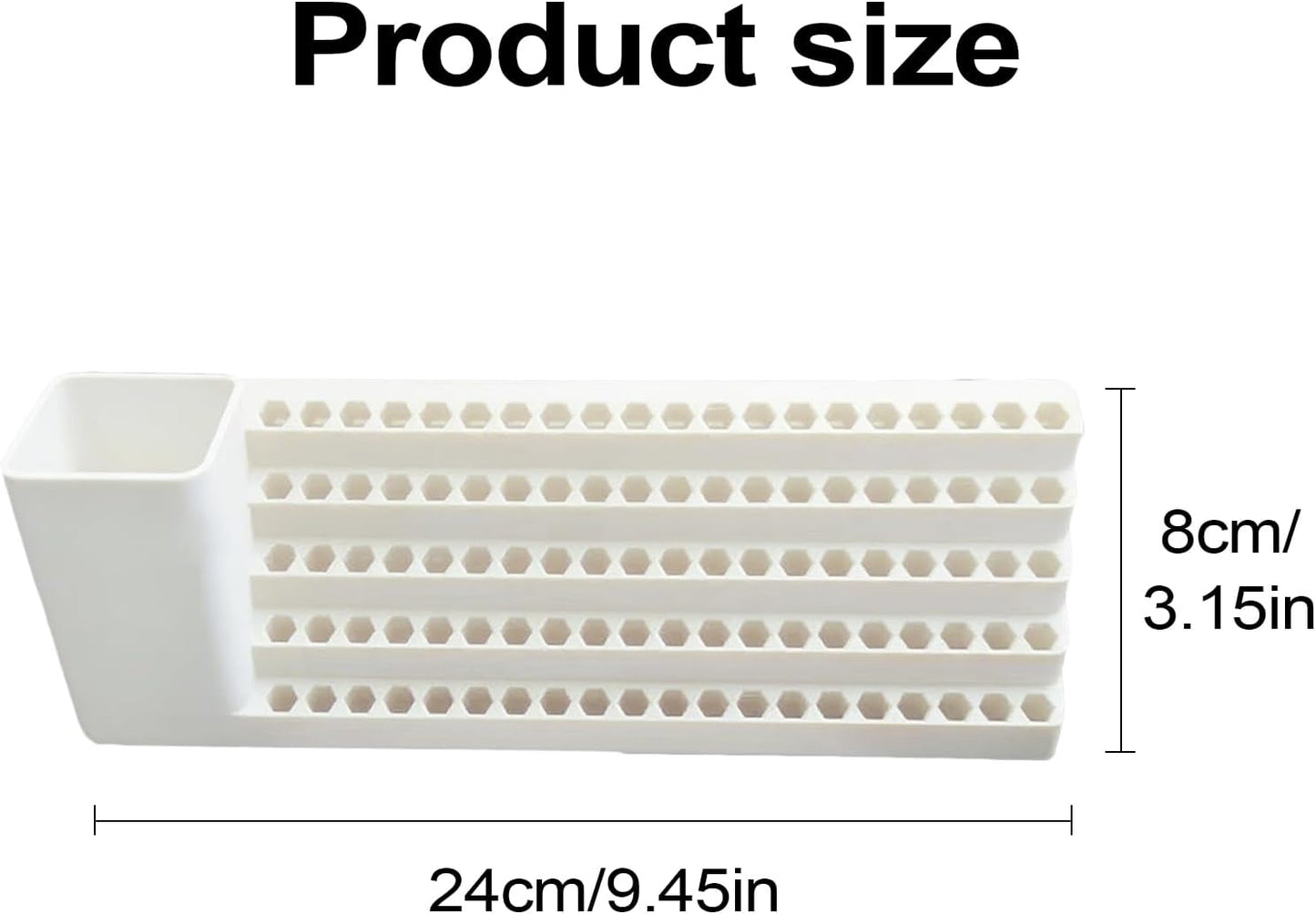 GENERIC Porte-tournevis | Support De Rangement Pour Embouts De Tournevis | Organiseur Mural Superposé Pour Mécanicien, électricien, Charpentier, Garage, Jardin, Maison, Sous-sol