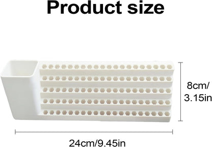 GENERIC Porte-tournevis | Support De Rangement Pour Embouts De Tournevis | Organiseur Mural Superposé Pour Mécanicien, électricien, Charpentier, Garage, Jardin, Maison, Sous-sol