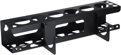 GENERIC Support De Calfeutrage à 6 Tubes – Support Mural En Métal Robuste Avec Outils – Installation En Acier Enduit Résistant Pour Atelier, Garage Et Cuisine