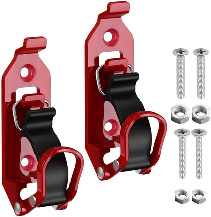  Generisch Lot De 2 Supports Muraux Pour Camion - Support Mural En Métal - Porte-outils De Tracteur - Pour Lit, Garage, Camping-car, Camionnette, Travail, Trajet Interurbain, Véhicule Utilitaire