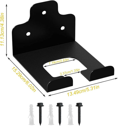 GENERIC Support Pour Outils De Cour – Support En Acier Inoxydable Pour économiser De L'espace – Rangement Mural Pour Outils électriques De Garage – Pour Intérieur Ou Extérieur, Jardin, Ferme, Sous-sol, Pelle