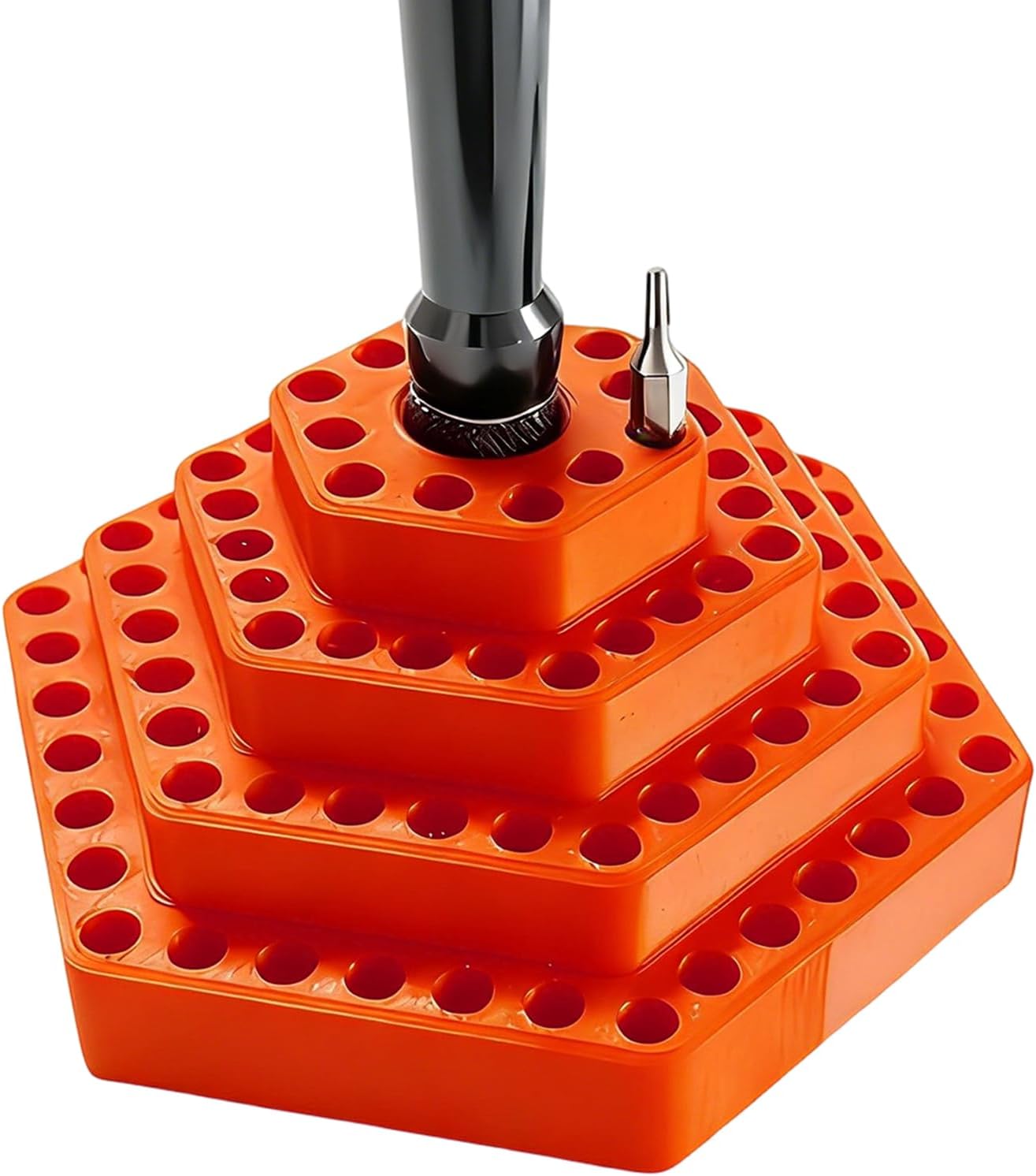  Porte-de Tournevis - Organisateur Pour Hexagonaux 4.8 Mm | Organisateur D'accessoires Pour Tournevis,Pour Garage, Travail Du Bois, Outils Électriques, Construction, Placoplâtre, Charpentier, Maison