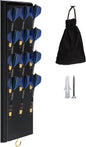 GENERIC Porte-points – Support De Fléchettes – Présentoir En Bois Peu Encombrant, Sac De Rangement Sécurisé, Résultats De Texture En Bois Lisse, Accessoire, Unité Unique, Finition Marron Naturel