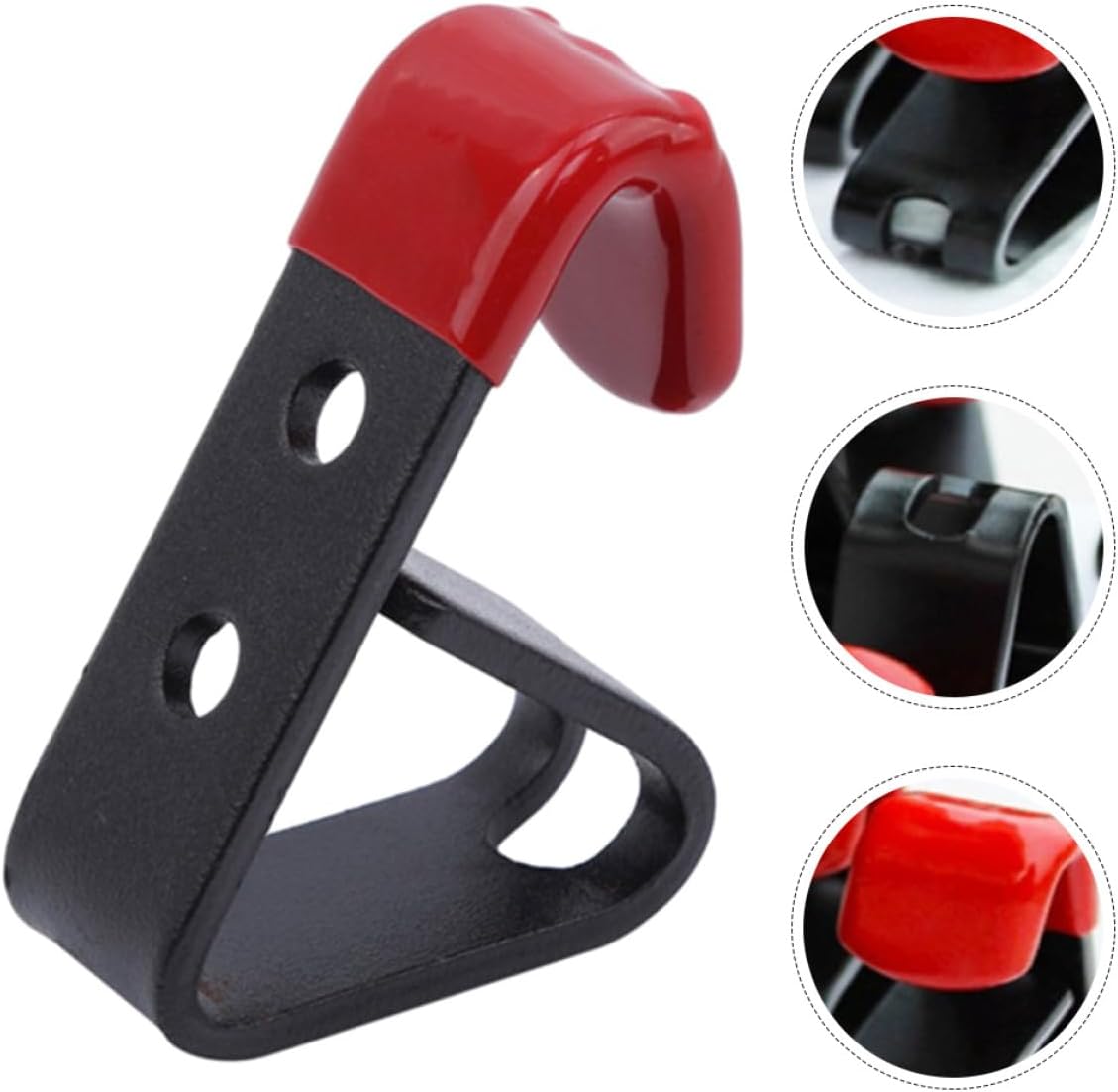  STOBAZA Crochet Mural Pour Jantes De Voiture Support Suspendu Rack Exposition Roues Compatible Variées Gain De Place Garage Atelier Auto Rouge Et Noir