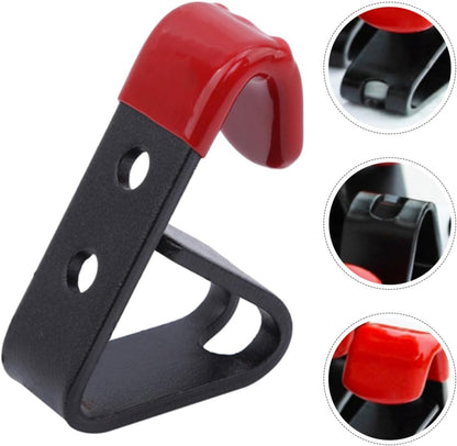  STOBAZA Crochet Mural Pour Jantes De Voiture Support Suspendu Rack Exposition Roues Compatible Variées Gain De Place Garage Atelier Auto Rouge Et Noir