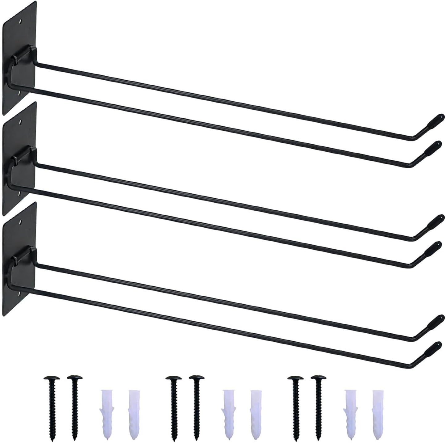  Lot De 3 Supports De Rangement Flottants En Fer Solide Pour Accessoires De Piscine Et équipements D'extérieur
