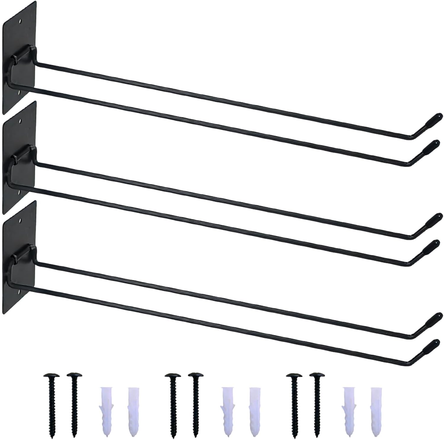  Lot De 3 Supports De Rangement Flottants En Fer Solide Pour Accessoires De Piscine Et équipements D'extérieur