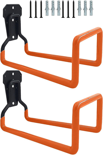  Lot De 2 Crochets De Garage Robustes Pour Organiser Les équipements De Pelouse, Organisateur D'outils De Jardin, Crochet De Tuyau D'eau Peu Encombrant, Crochets à Grande Capacité De Charge