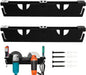 GENERIC Support Mural Pour Meuleuse D'angle - Tournevis - Outils électriques - Organiseur à 2 Emplacements Pour Atelier, établi Latéral, Panneau Perforé, Garage