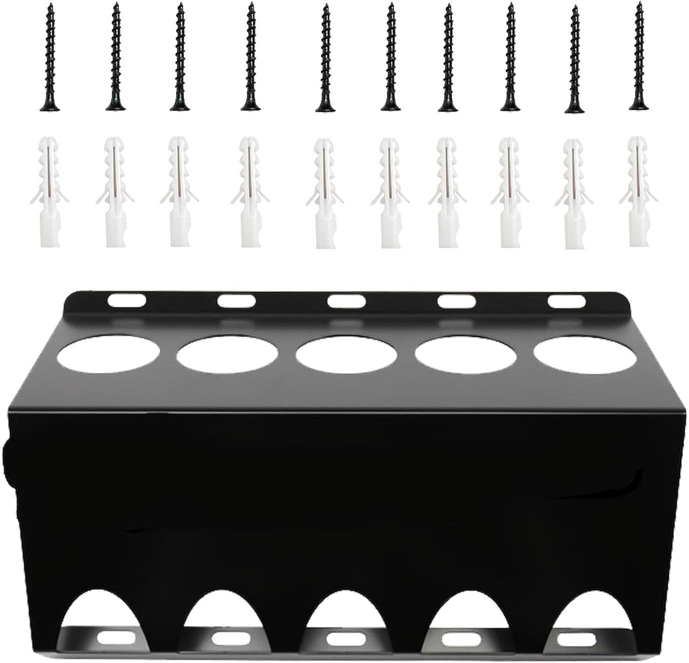 GENERIC Support De Rangement Pour Mastic, Multi-fentes De Stockage, Cadre Durable De 1000 G Avec 5 Emplacements, Porte-outils Robuste Pour Plombiers, électriciens, Décorateurs, Style Support De Calfeutrage