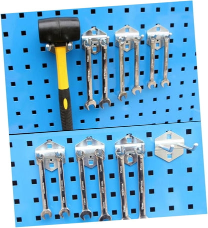  OUNONA 10 Pièces Crochets De Rangement Multi Fonctions Acier Pour Organisation Murale Des Outils Accessoires