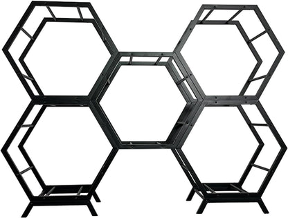  Générique Présentoir Empilable Pour Jantes De Pneus En Acier – Support Multi-pneus Pour Garage Et Atelier, Solution De Rangement Pour Moyeux De Roue De Voiture (Style 1-A)