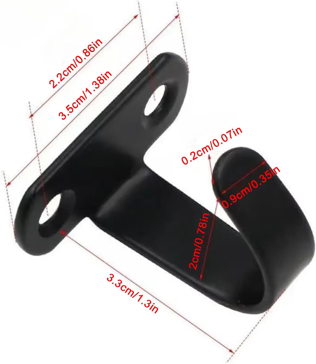 GENERIC Pendentifs Sous L'étagère - Organisateur Solide Et Durable 5 Pièces Sans Perçage - Pendentifs De Tasse Sous étagère Et Crochets à Serviette, Pour Sac à Dos Clés, Parapluie, Outils Accessoires Cuisine