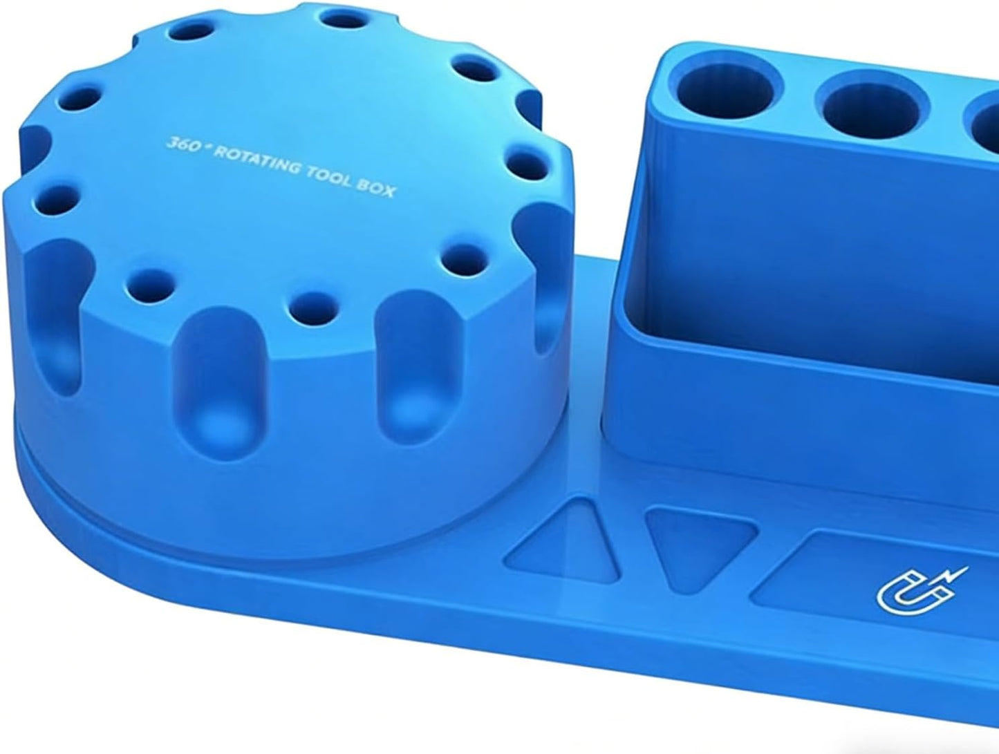  Support Tournevis Polyvalent, Porte-outils Rotatif, Support à Outils De 5,98x2,76x2,17 Pouces Avec Rotation à 360 Degrés, Supportes Rangement Robuste En ABS, Supports Outil Au Design Compact